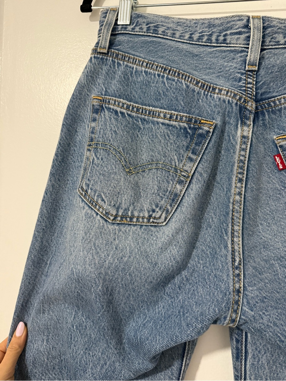 Levi’s 501 90s lightweight straight leg denim 28x30 - Picture 7 of 13